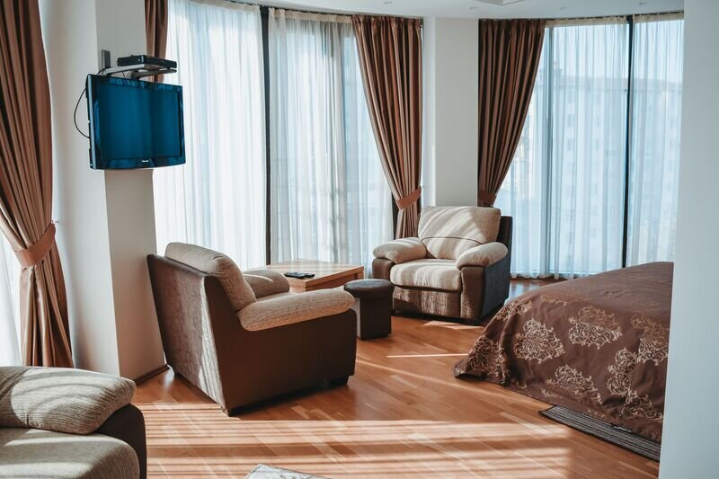 Студио 2-местный 1-комнатный