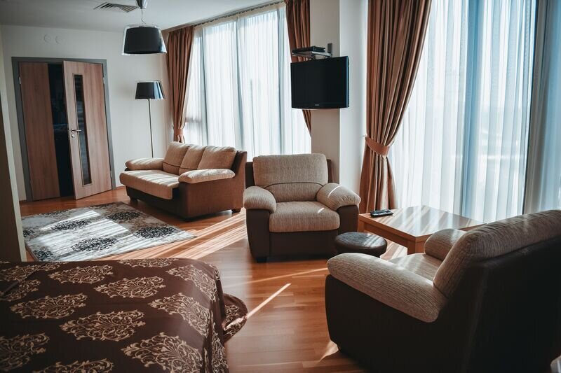 Студио 2-местный 1-комнатный