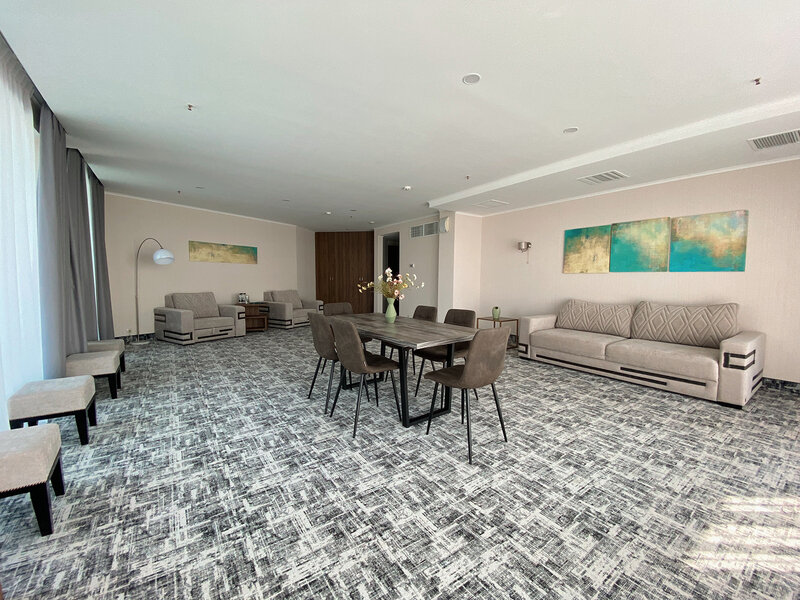 Апартаменты 4-местный (с бассейном, вид на море)