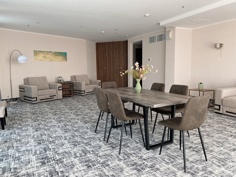 Апартаменты 4-местный (с бассейном, вид на море)