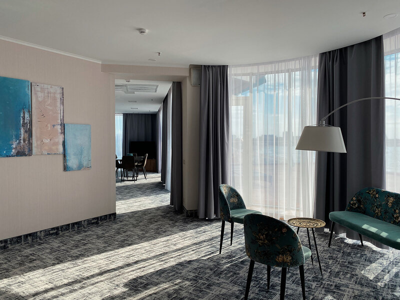 Апартаменты 4-местный (с террасой, вид на море)