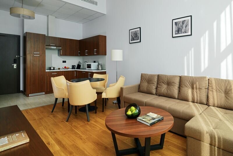 Апартаменты 2-местный 3-комнатный (с кухней)