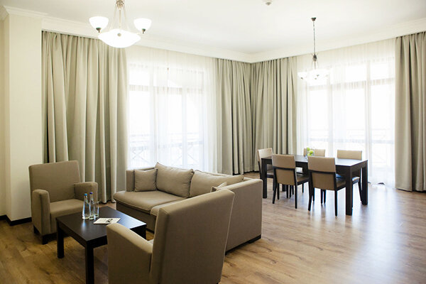 Апартаменты 4-местные (Поляна 540, 2 спальни)