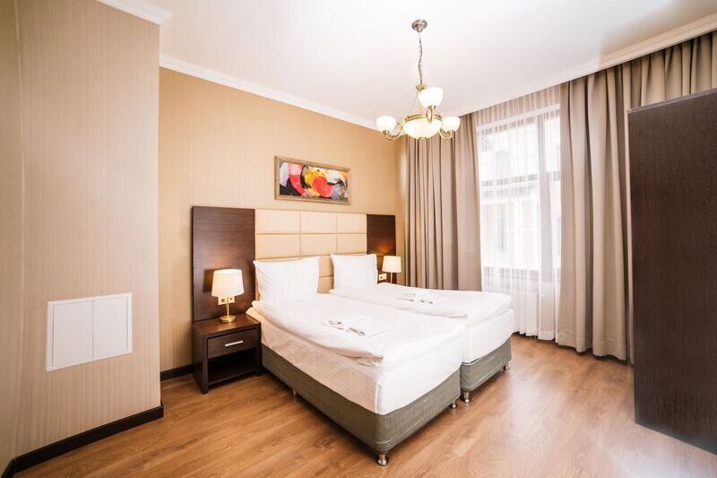 Апартаменты Комфорт 4-местные (Поляна 540, 2 спальни)