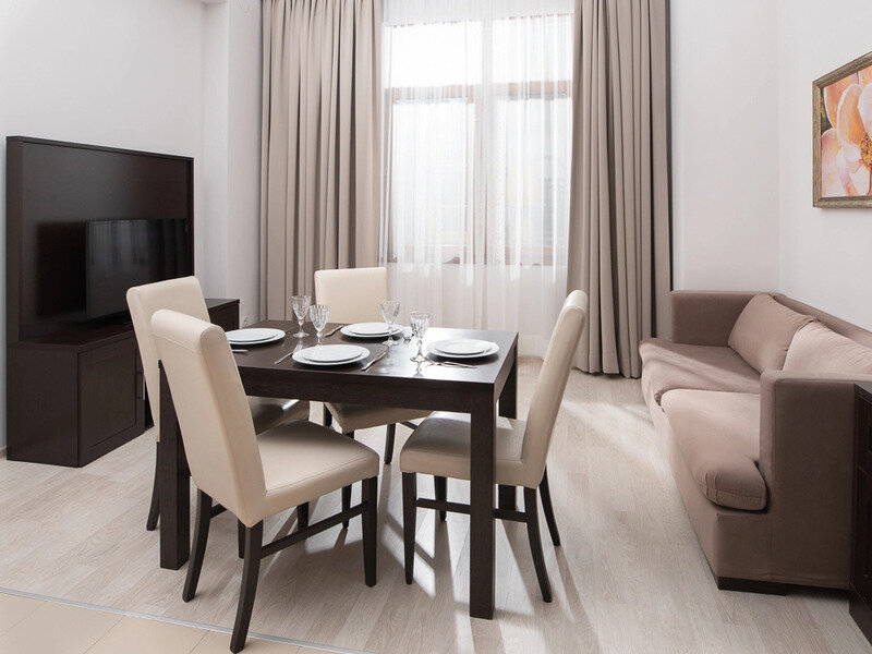 Апартаменты Стандарт 2-местный (для маломобильных групп населения,1 спальня, 540 м)