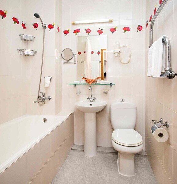 Стандарт 1-комнатный 1-местный с балконом (корпус 8) санузел