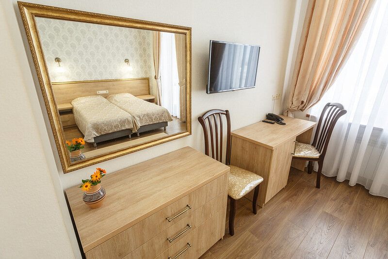 Стандартный 2-местный 1-комнатный (без балкона корпус №1)