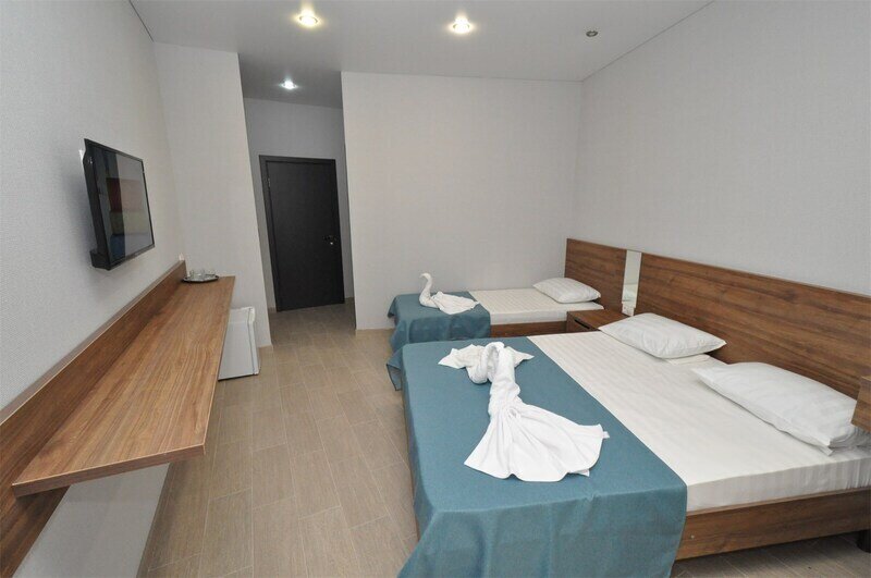 Стандартный 3-местный 1-комнатный (с балконом)