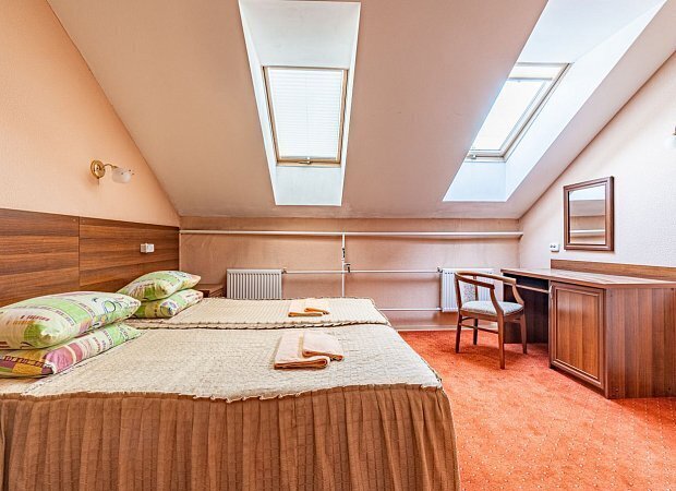 Семейный 4-местный 3-комнатный Мансарда