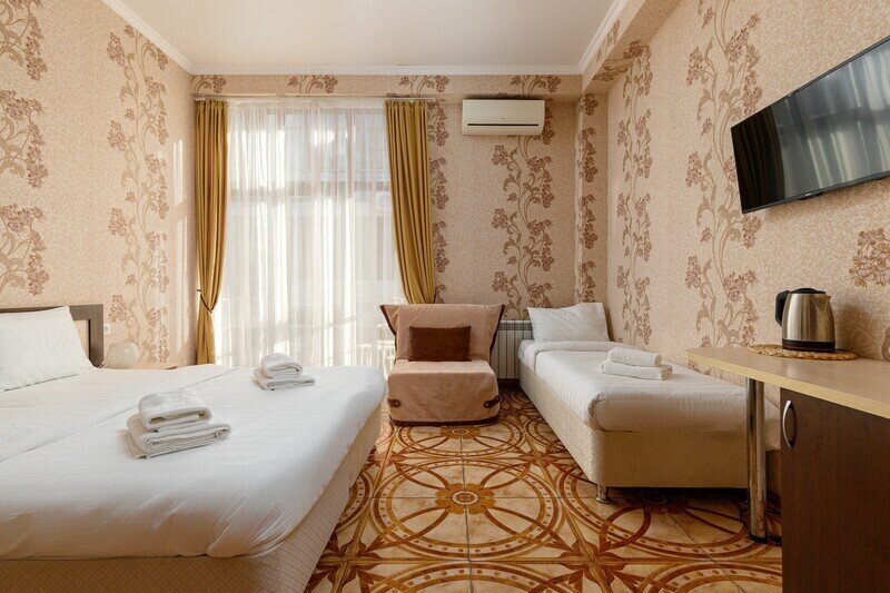 Комфорт 4-местный ДАБЛ (с балконом) Корпус 2