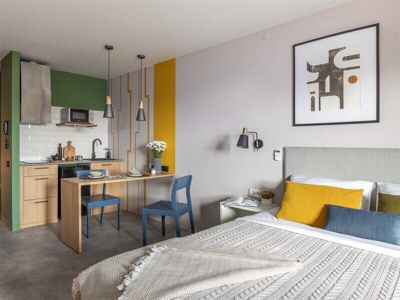 Студио 2-местный (King-size с кухней)