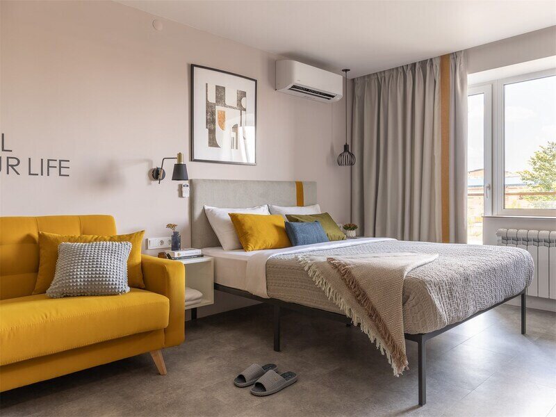 Студио Бизнес 2-местный (с кухней, с диваном)