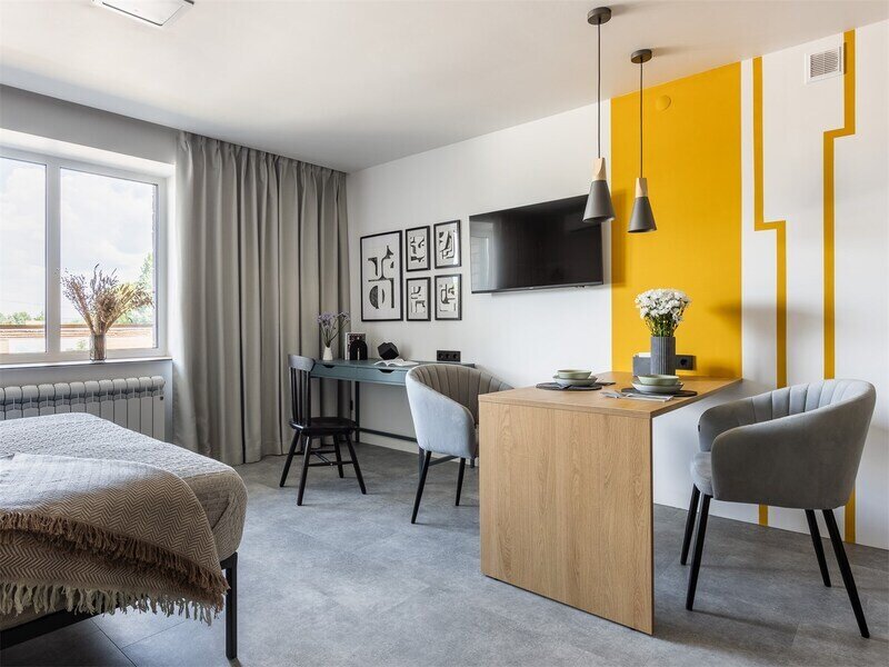 Студио Бизнес 2-местный (с кухней, с диваном)