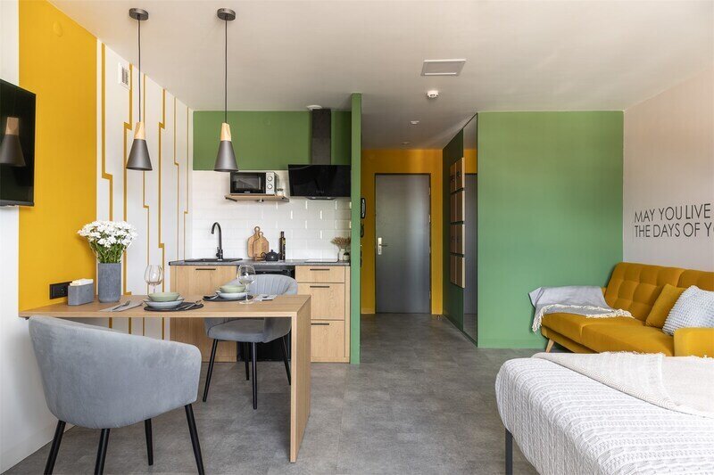 Студио Бизнес 2-местный (с кухней, с диваном)