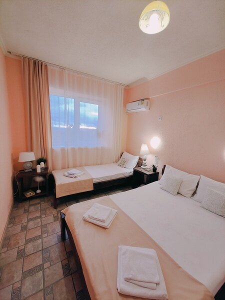 Апартаменты 7-местный 2-комнатный (вид на море)