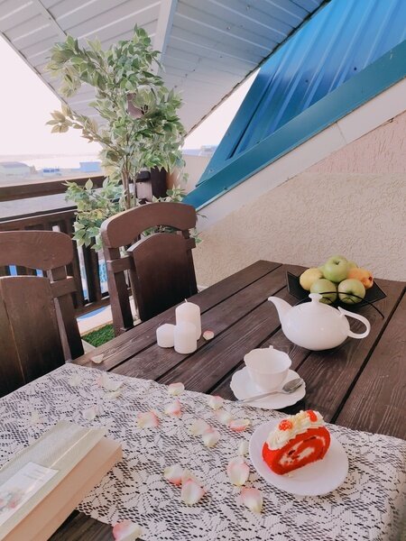 Апартаменты 7-местный 2-комнатный (вид на море)