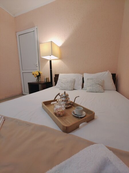 Апартаменты 8-местный (вид на территорию)