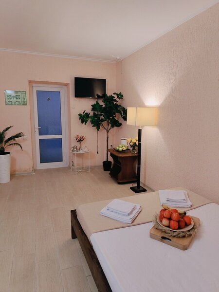 Апартаменты 8-местный (вид на территорию)