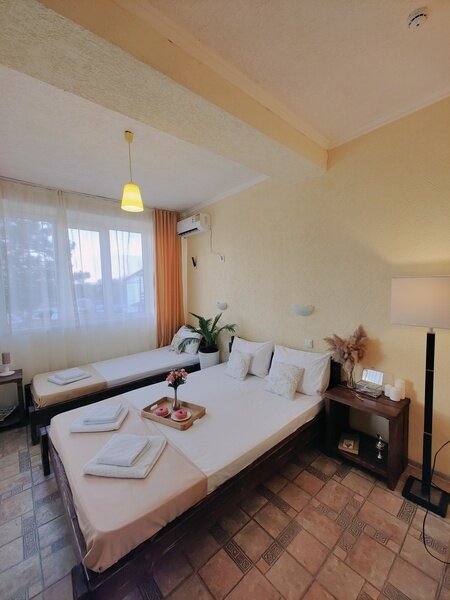 Апартаменты 9-местный 3-комнатный (с кухней)