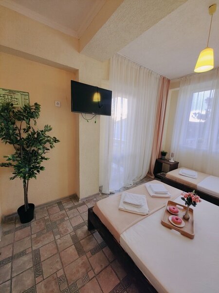 Апартаменты 9-местный 3-комнатный (с кухней)