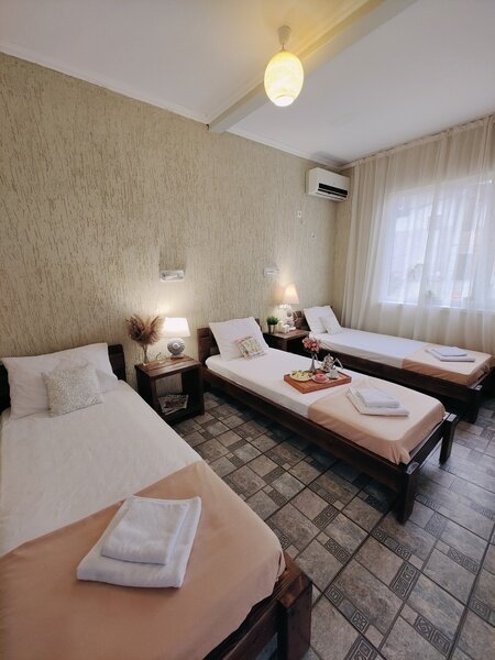 Полулюкс 3-местный (вид на территорию)