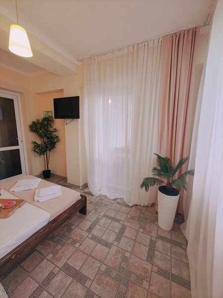 Полулюкс 4-местный (вид на территорию)