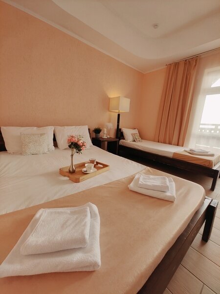 Полулюкс 5-местный (вид на территорию)