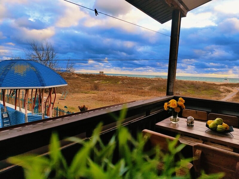 Студио 5-местный (с мини-кухней, вид на море)