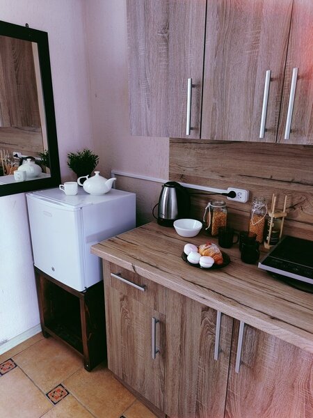 Студио 5-местный (с мини-кухней, вид на море)