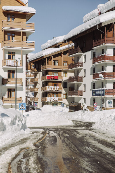 Внешний вид, зима | AYS Let It Snow Hotel, Краснодарский край