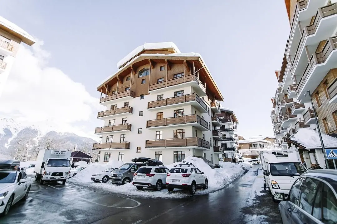 Внешний вид, зима | AYS Let It Snow Hotel, Краснодарский край