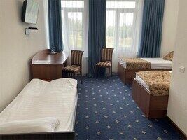 Комфорт с тремя кроватями, Дачный отель Лежневская лагуна, Линды