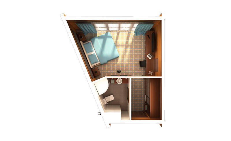 Стандартный 2-местный