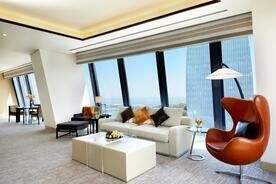 Suite 32-местный Sea view, 1-комнатный, Отель Fairmont Hotel at Flame Towers, Баку