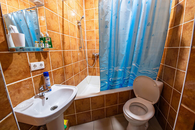 Стандартный 4-местный 1-комнатный