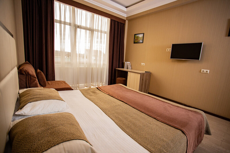 Стандартный 3-местный (вид во двор)