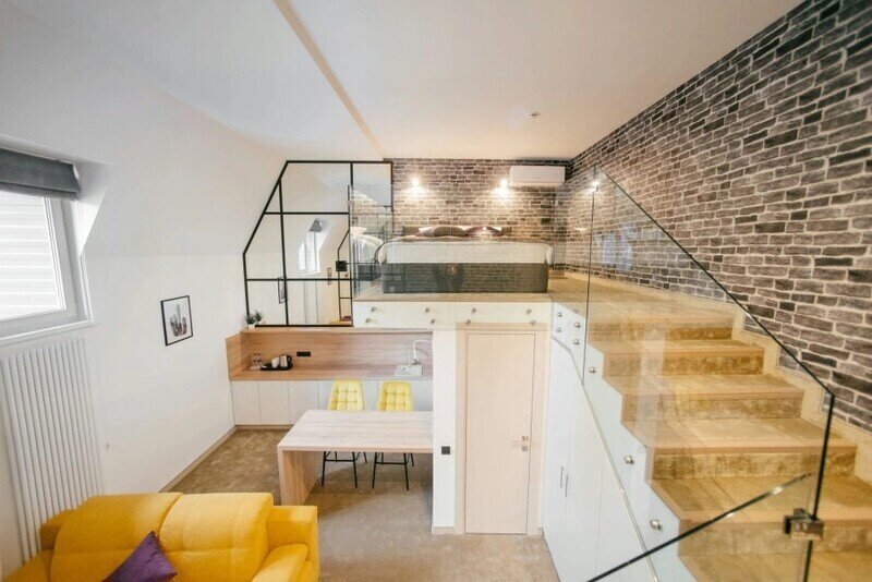 Апартаменты 4-местный (Дюплекс DBL)