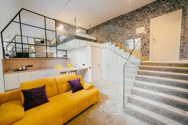 Апартаменты 4-местный (Дюплекс DBL)