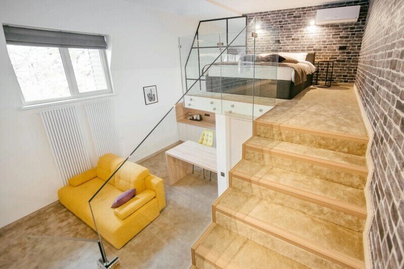 Апартаменты 4-местный (Дюплекс DBL)