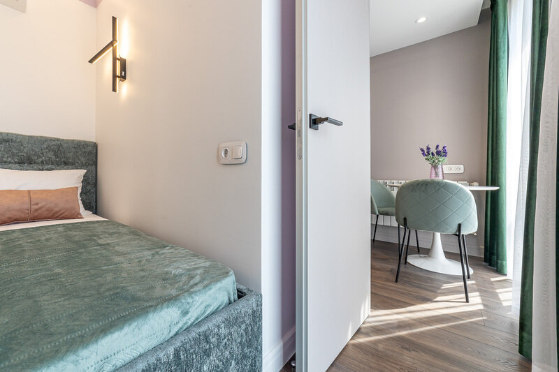 Апартаменты с 1 спальней