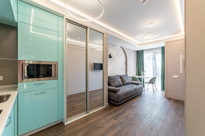 Апартаменты с 1 спальней