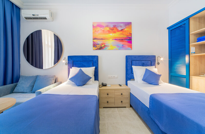 Стандартный 2-местный TWIN (вид на море)