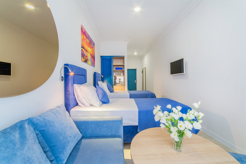 Стандартный 2-местный TWIN (вид на море)