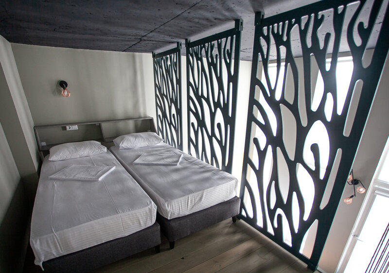 Стандартный 4-местный 2-уровневый (без балкона, 2 этаж)