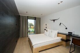 Двухместный полулюкс двуспальная кровать, Отель Eco Forrest Club SPA, Саратов