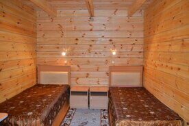 Кровать в общем номере, Мини-отель Байкальские просторы, Листвянка