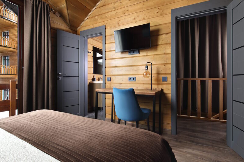 Таунхаус 6-местный (с балконом и видом на горы)