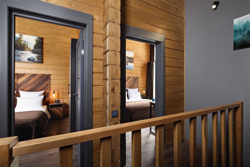 Таунхаус 6-местный (с балконом и видом на горы)