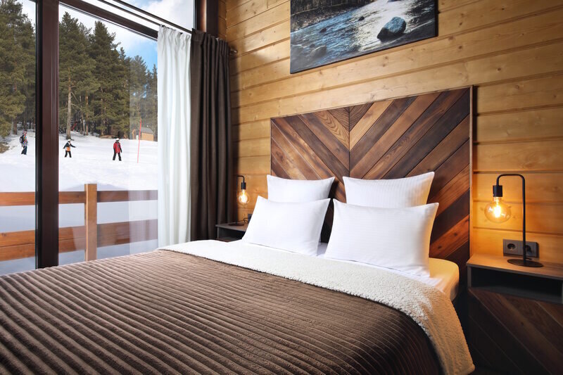 Таунхаус 6-местный (с балконом и видом на горы)