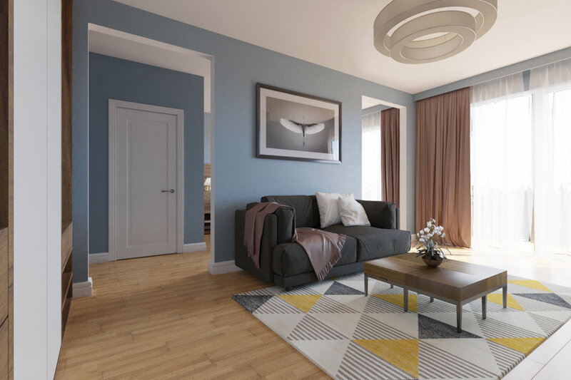 Семейный 2-местный 2-комнатный